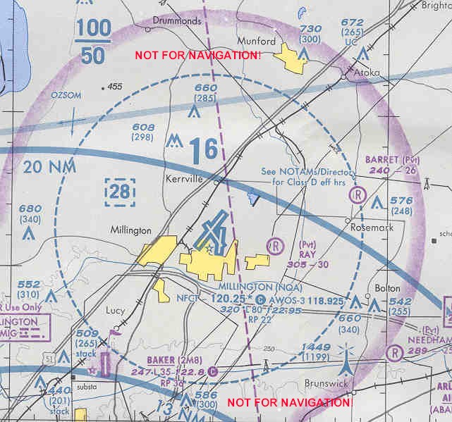 NQA Class D airspace